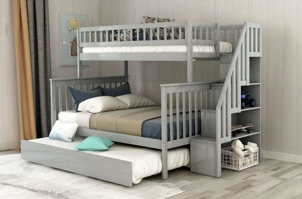 Why Stair Step Bunk Beds are a Perfect Fit for Kids’ Rooms